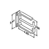Chatsworth Products 12341 Horizontal Cable Guide for Active Electronic Components - 2 RMU